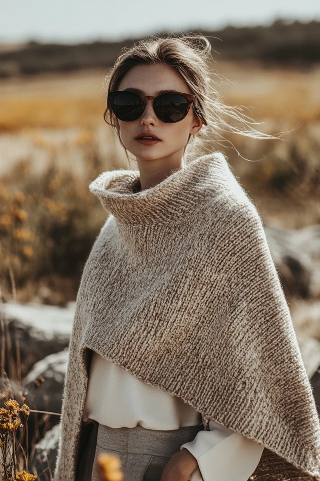 Soft Knit Ponchos for Transitional Seasons: Cozy, Stylish, and Perfect for Layering