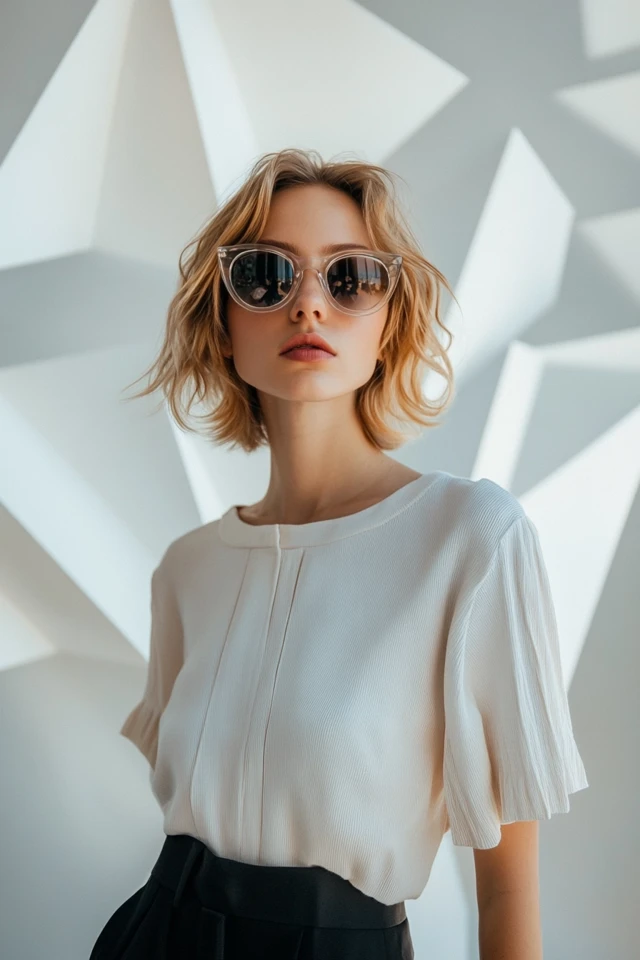 Tapered Crop Pants for Clean, Modern Lines