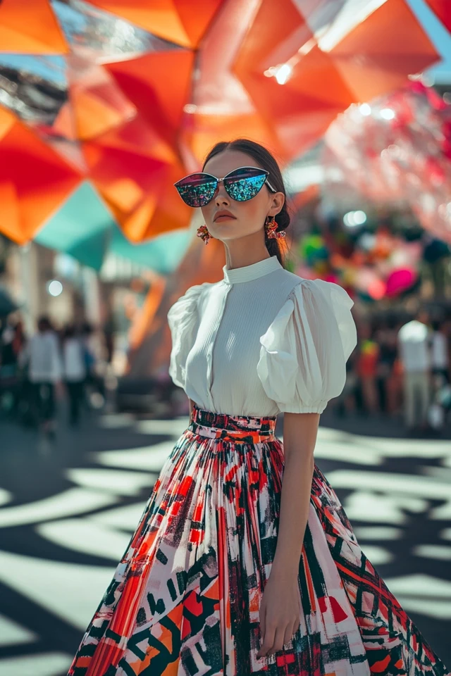 Balloon Skirts for Playful Statement Looks