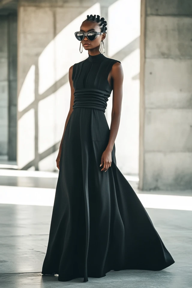 Sleek Asymmetrical Dresses for Modern Elegance