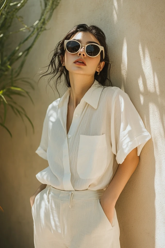 Relaxed Button-Up Shirts for Casual Elegance: Effortlessly Chic and Timelessly Versatile