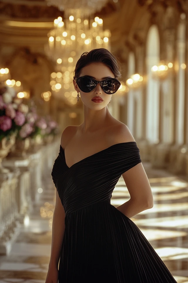 Draped Off-Shoulder Gowns for Formal Events