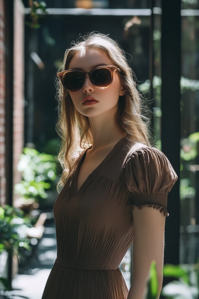 Fluted Hem Midi Dresses for Unique Styling