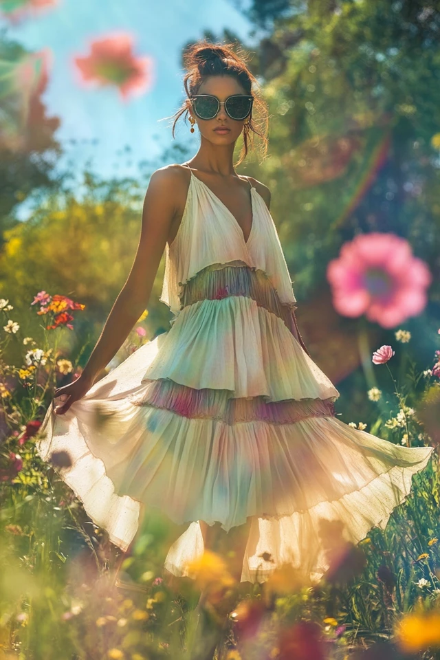 Tiered Tunic Dresses for Light Layers: Effortless Style Meets Everyday Comfort