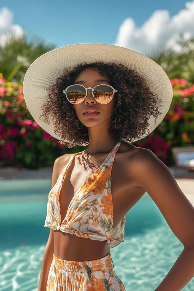 Breezy Poolside Brunch Styles with Lightweight Fabrics: Effortless Elegance Under the Sun