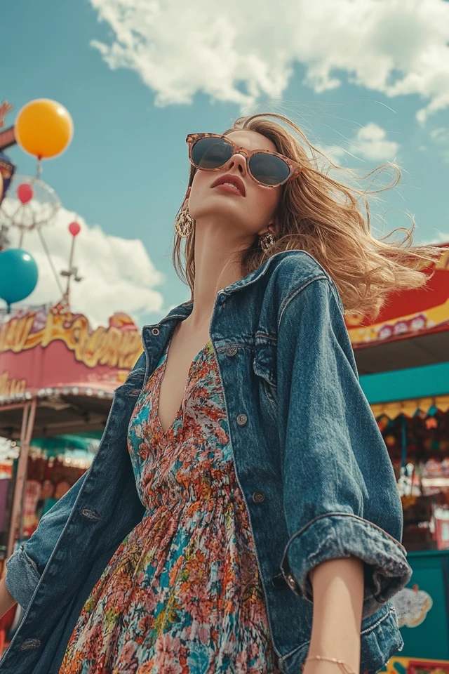 Breezy Outdoor Fair Dresses with Lightweight Layers: Effortless Style for Sunshine and Fresh Air