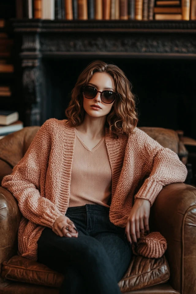 Effortless Book Club Styles with Comfy Knitwear: Cozy Looks for Literary Gatherings