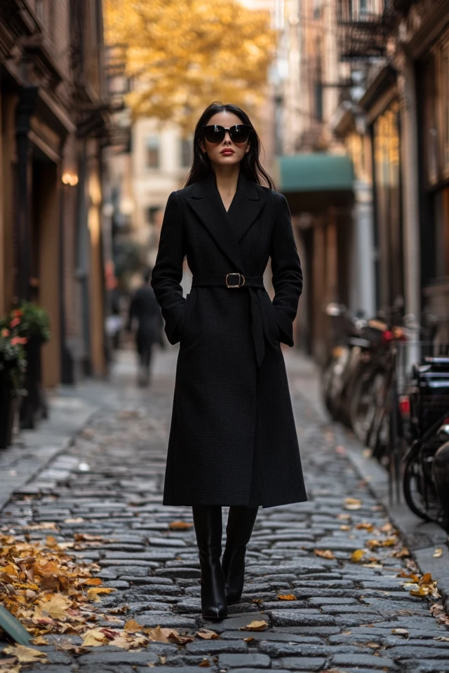 Why Belted Coats Are Universally Flattering