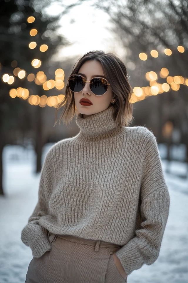 Easy Turtleneck Sweaters for Winter Styling