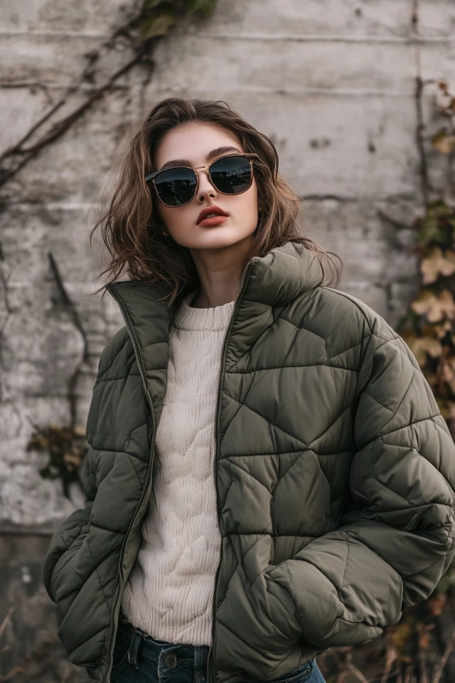 Quilted Puffers for Windy and Freezing Days: The Ultimate Winter Essential