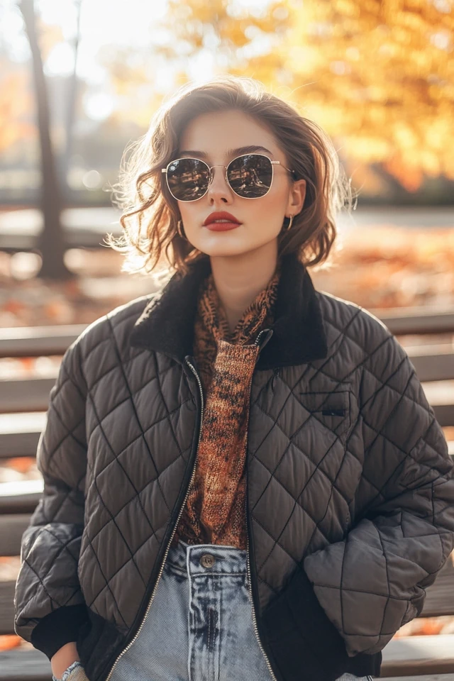 Trendy Quilted Jackets for Transitional Weather