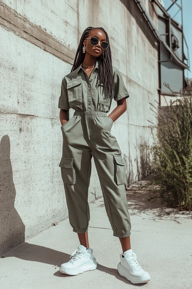 Relaxed Utility Jumpsuits for Casual Chic