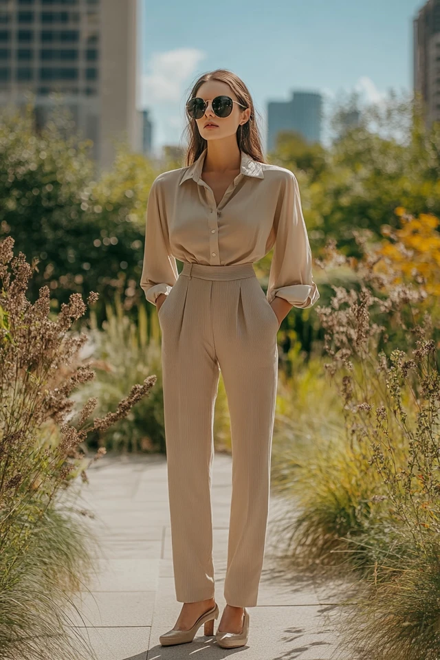 Relaxed Tapered Pants for Effortless Looks