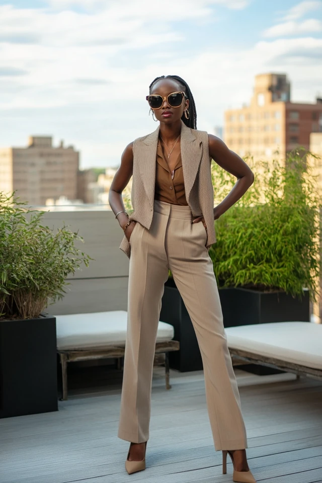 Tailored Vests for Layered Sophistication