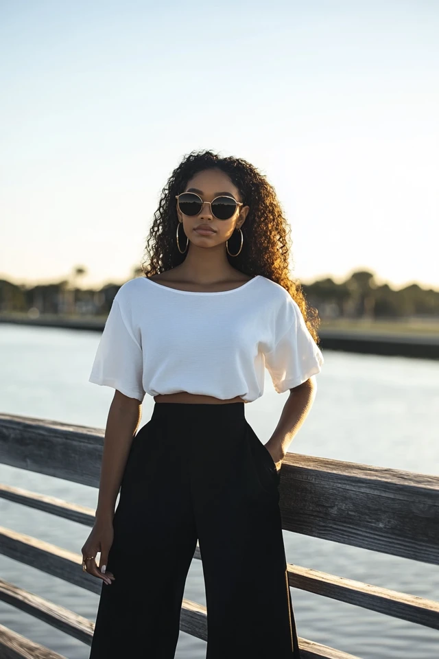 Cropped Wide-Leg Pants for Breezy Outfits