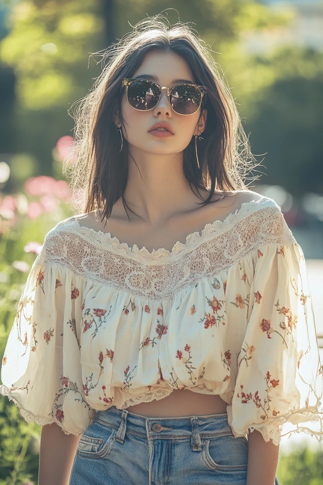 Flowy Peasant Tops for Casual Chic