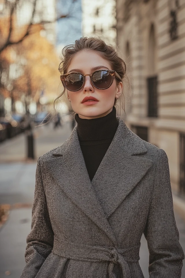 Stylish Wrap Coats for Transitional Weather