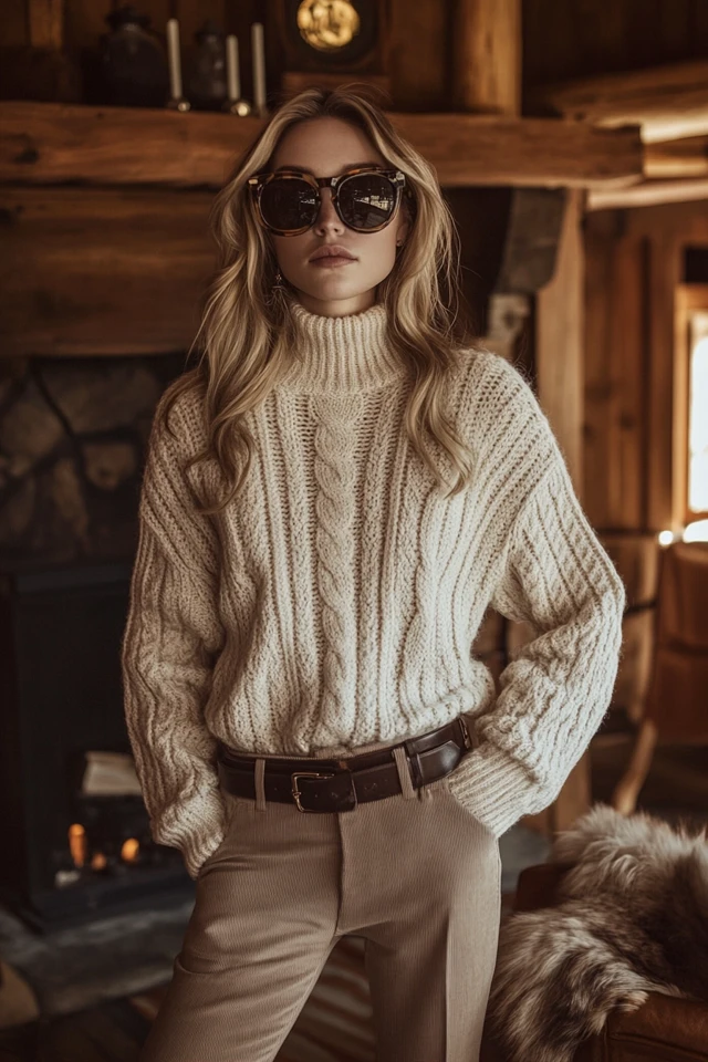 Chunky Knit Sweaters for Winter Wardrobes