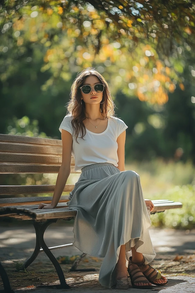 Relaxed Maxi Skirts for Casual Comfort