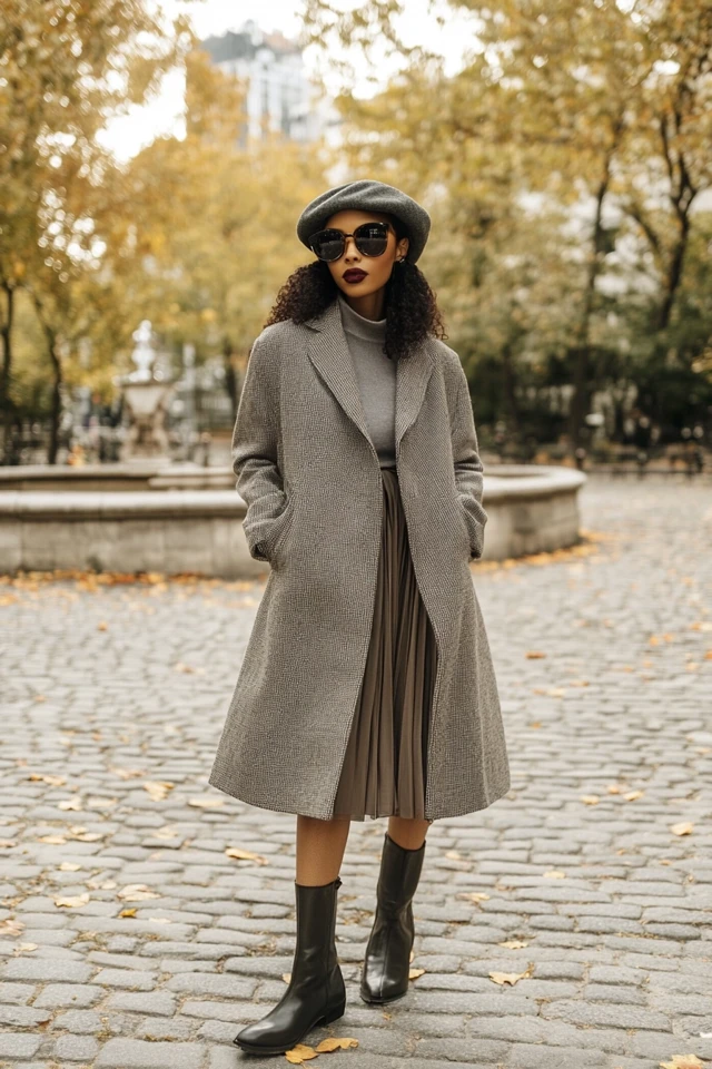 Stylish Berets for Mild Fall Afternoons
