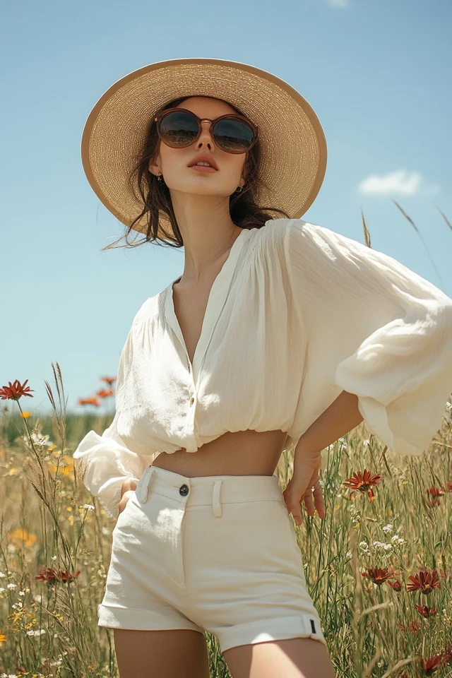 Breezy Cotton Blouses for Warm Dry Weather