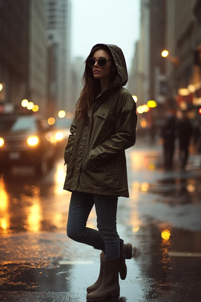 Waterproof Anoraks for Rainy Weather Style