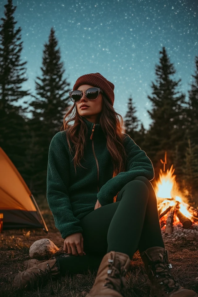 Fleece Pullovers for Cold Camping Nights