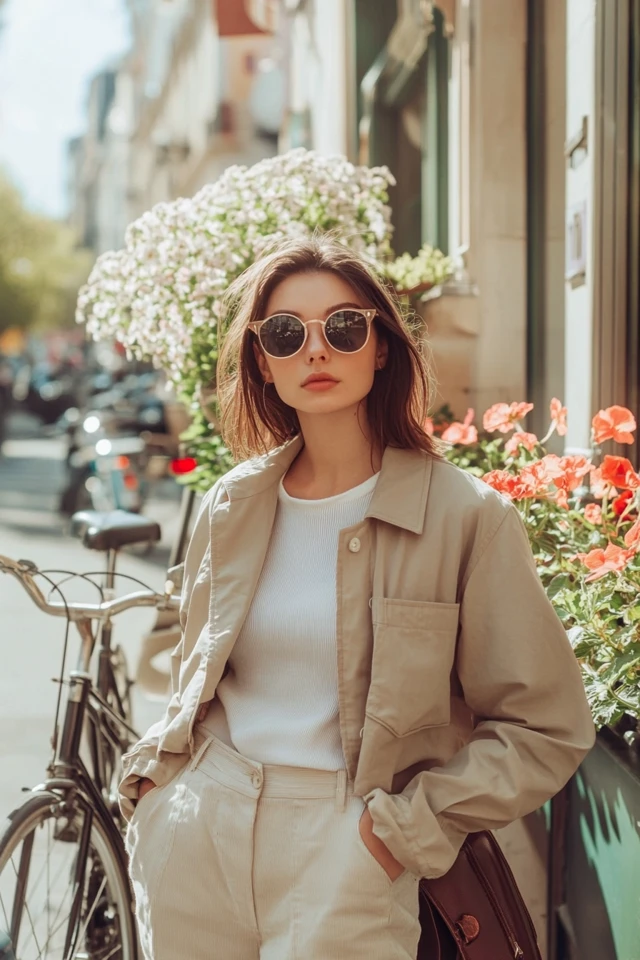Stylish Cropped Jackets for Mild Spring Mornings