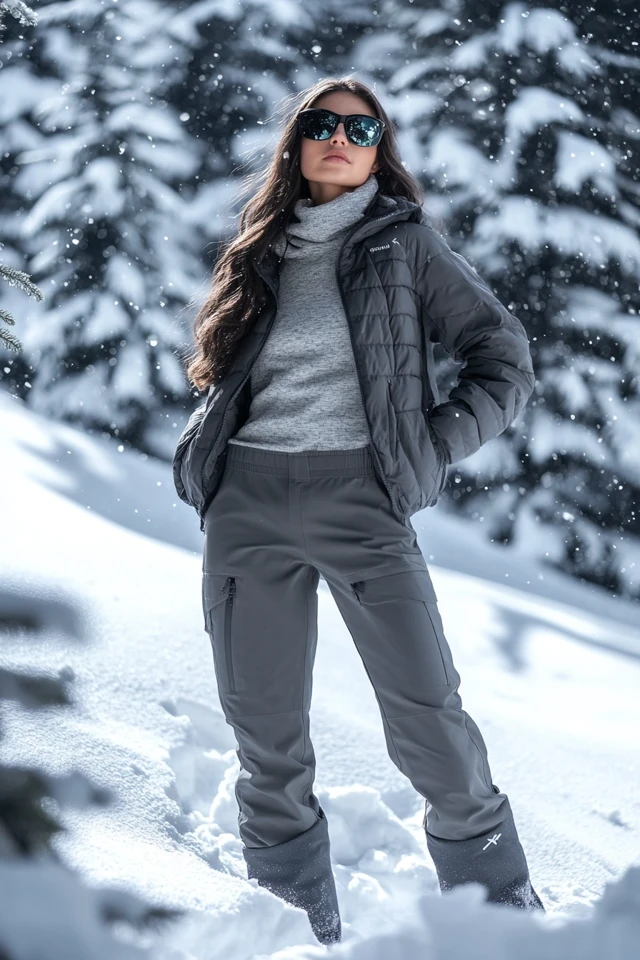 Insulated Snow Pants for Freezing Activities