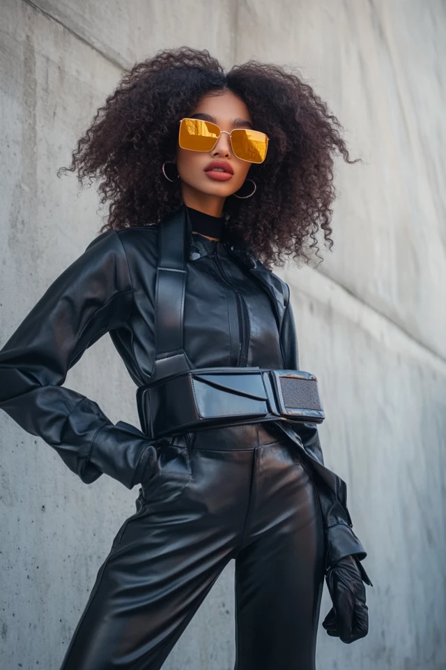 Styling Leather Accessories for a Rock Chic Look