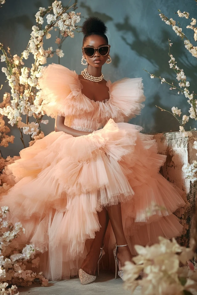 Layered Tulle Dresses for Fairytale Style
