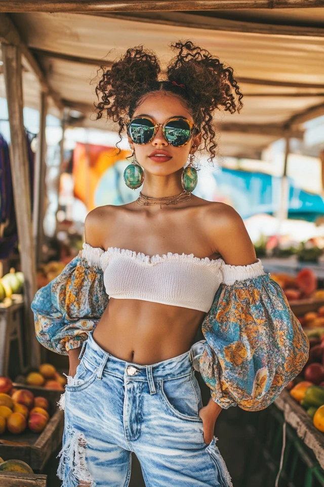 Trendy Street Market Looks with Statement Accessories
