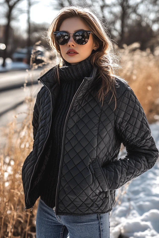 Quilted Jackets for Extra Warmth