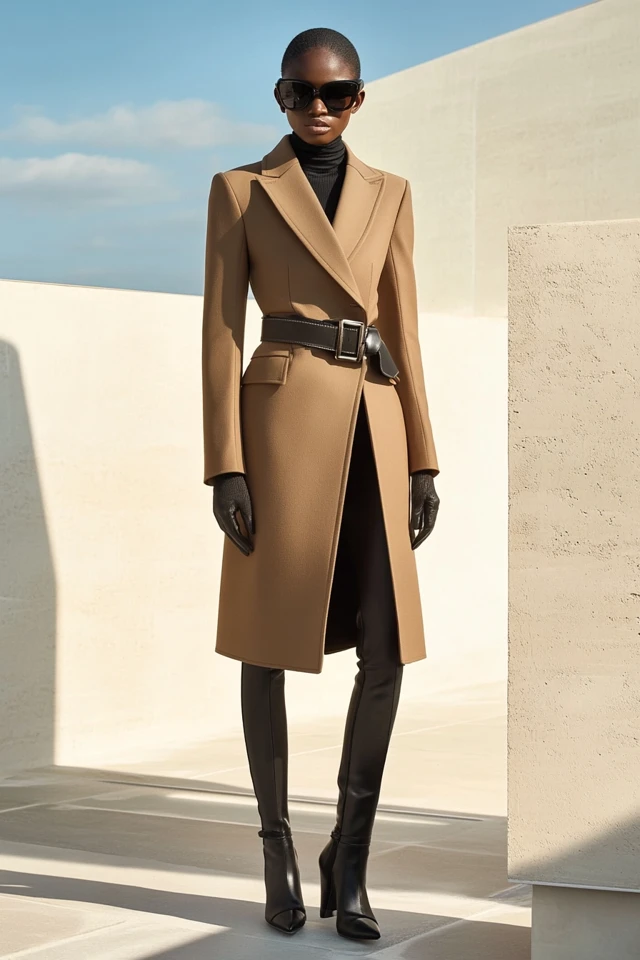 Structured Long Coats for Sophisticated Style