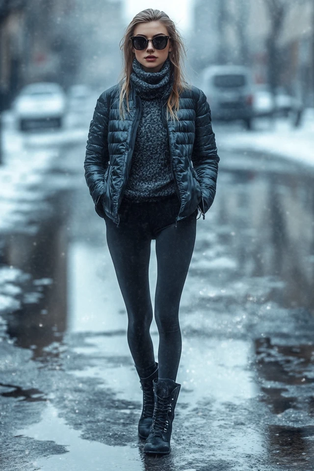 Double-Layer Jackets for Freezing Rain