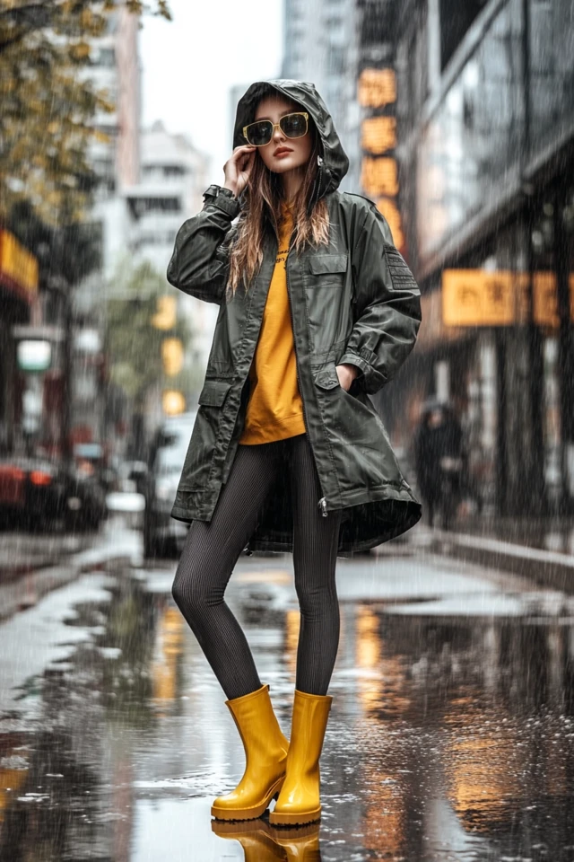 Waterproof Parkas for Torrential Rain Days