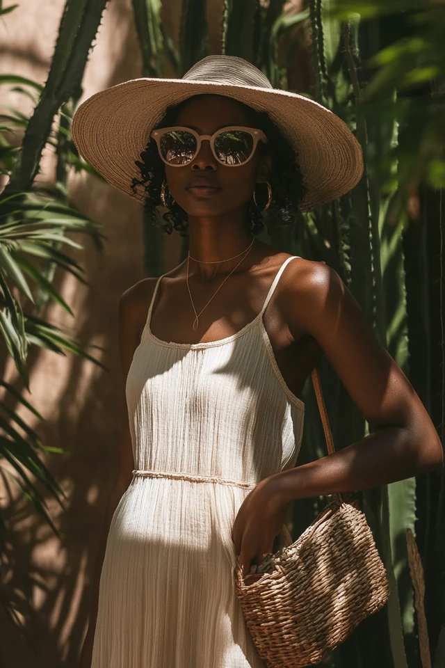 Relaxed Sleeveless Dresses for Dry Heat Climates