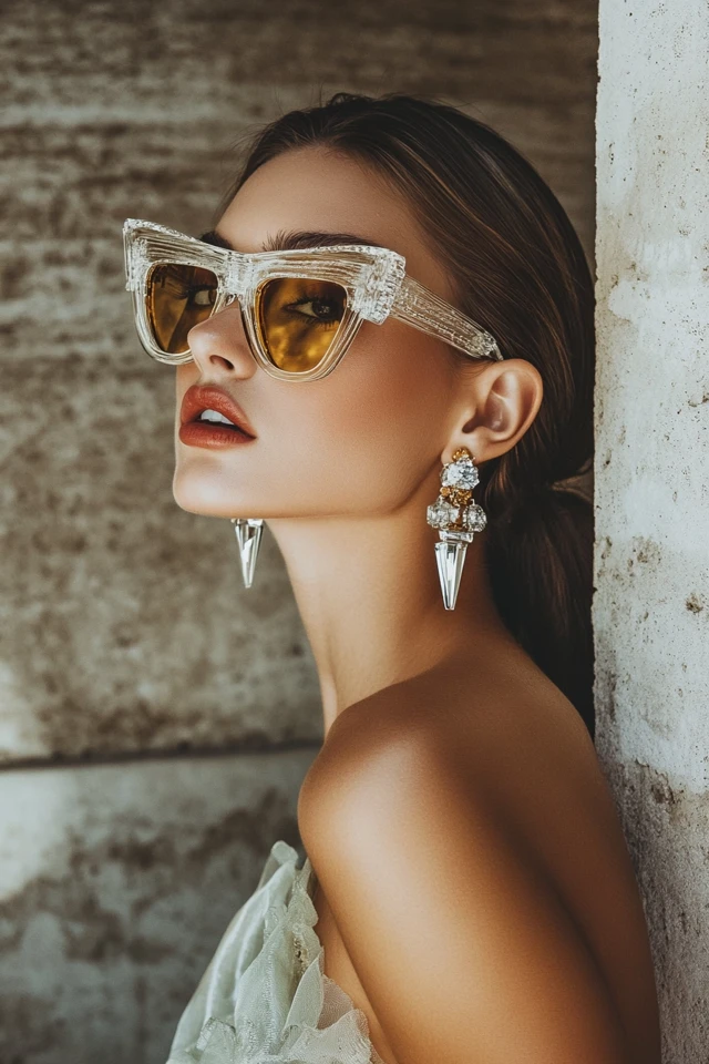 How to Wear Crystal Drop Earrings for Evening Glam