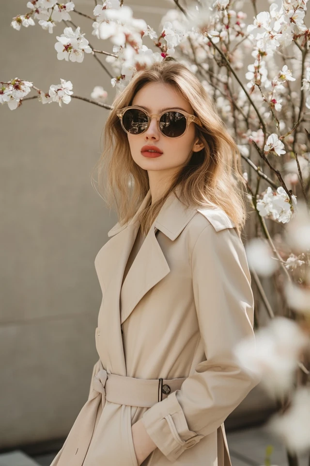 The Classic Trench Coat Revamped for Spring