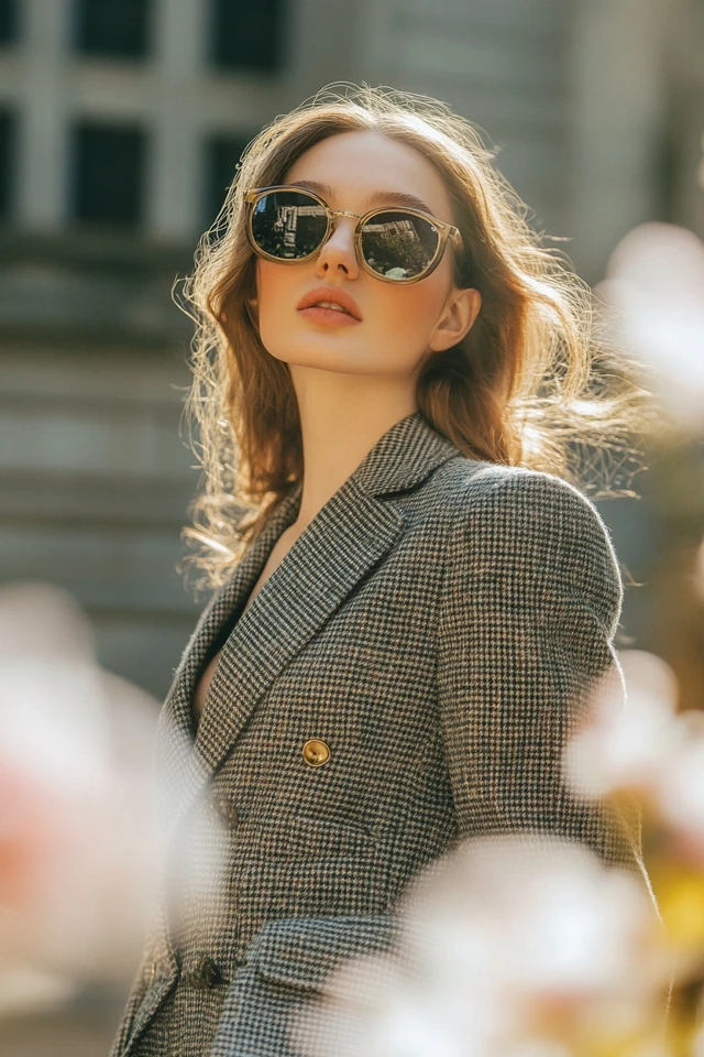 Cropped Tweed Jackets for Spring Elegance