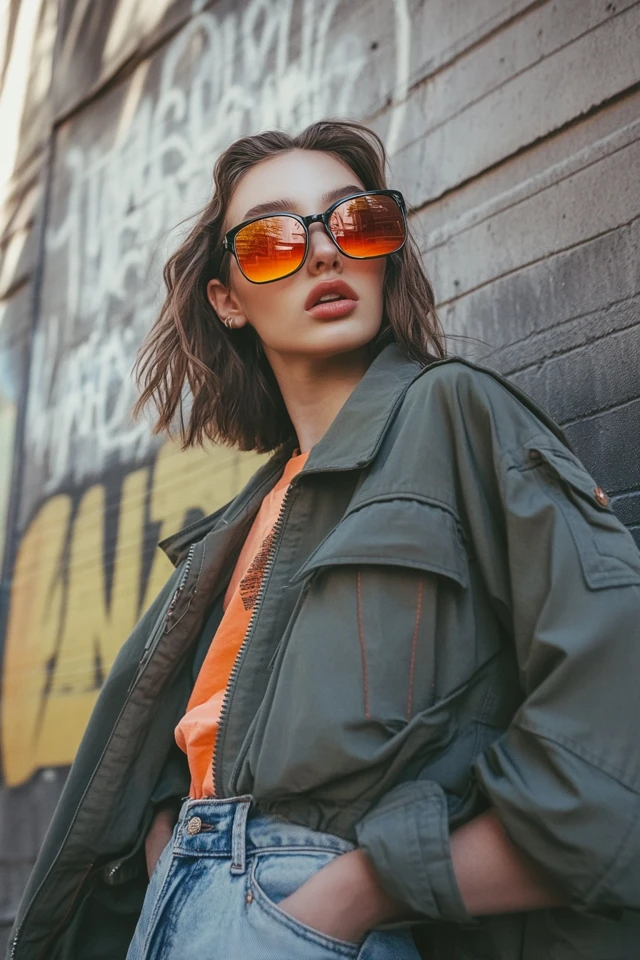 Oversized Utility Jackets for Casual Streetwear