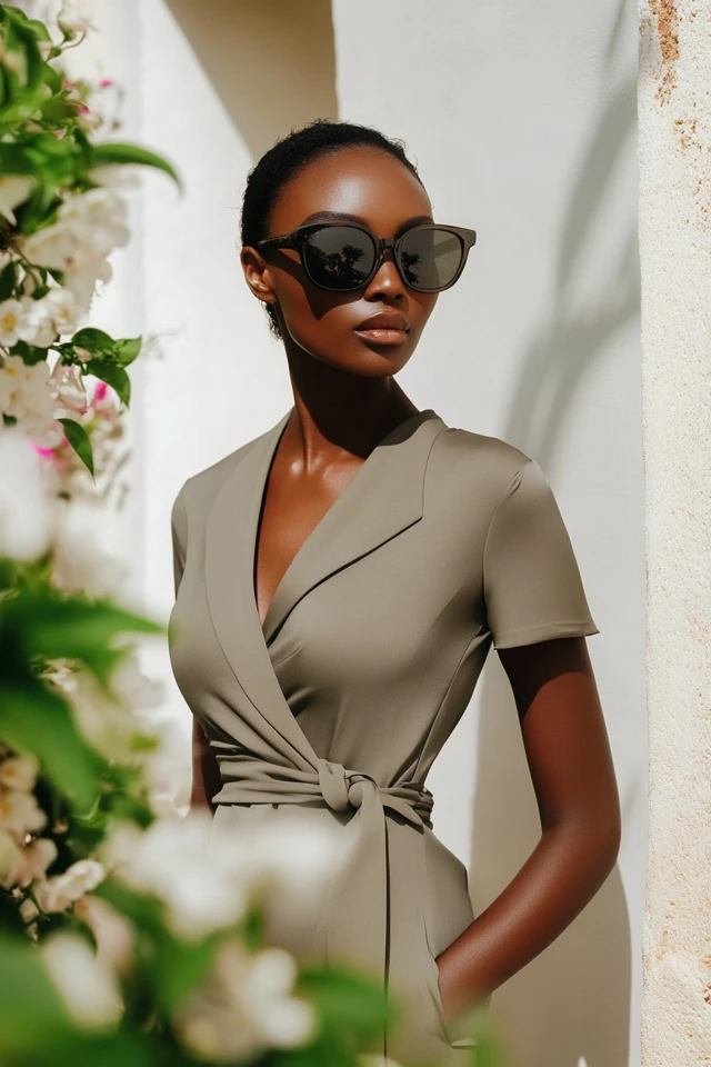 The Classic Wrap Dress for Universal Flattery