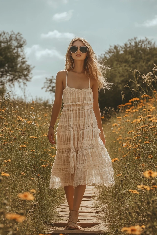 Tiered Dresses for Boho-Chic Summer Vibes
