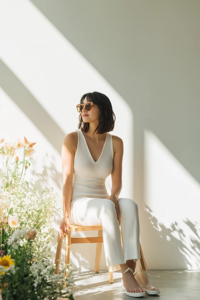 Ribbed Tank Dresses for Casual Elegance