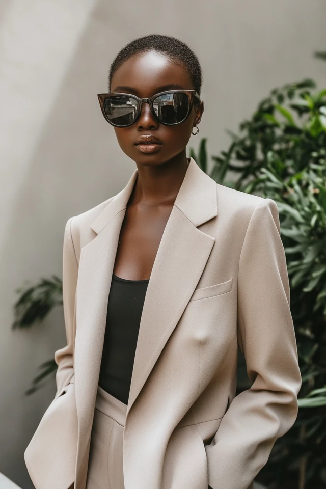 Neutral Blazers for Year-Round Versatility