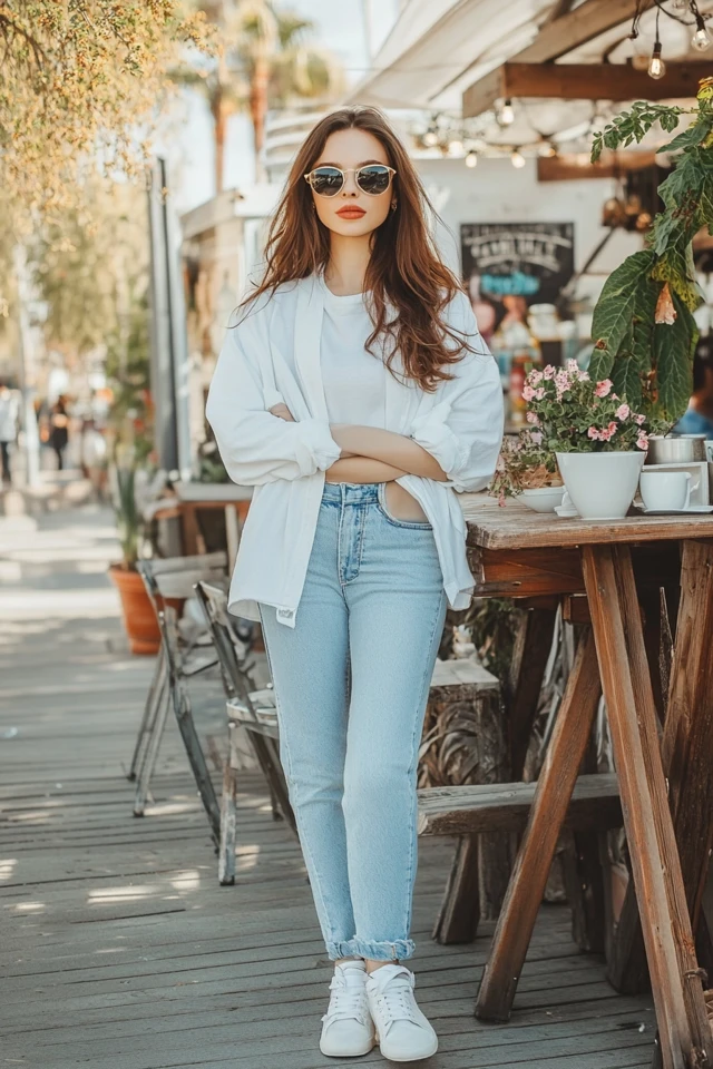 Comfortable White Sneakers for Casual Outfits