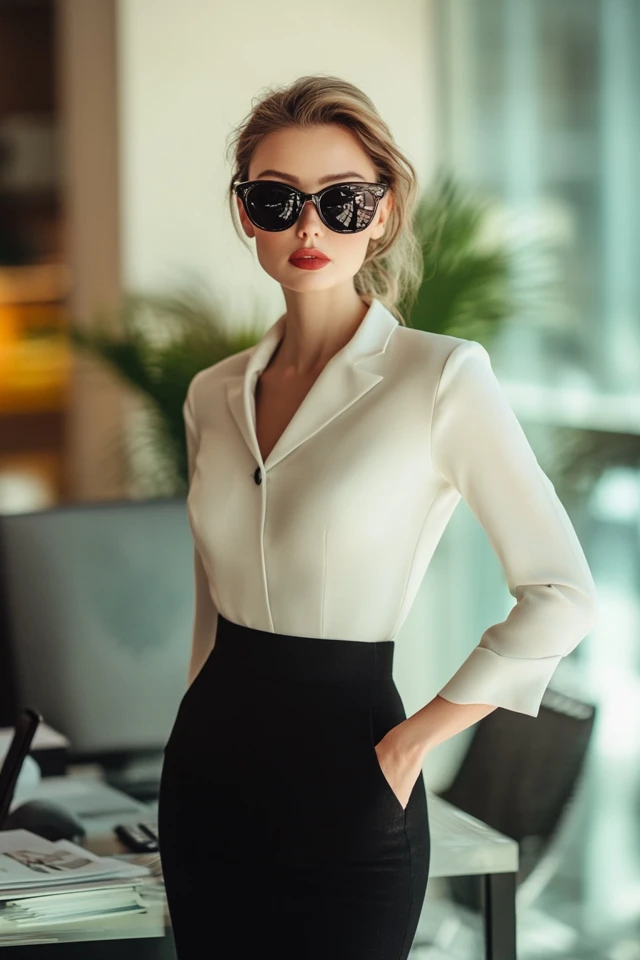 Flattering Pencil Skirts for Office Elegance