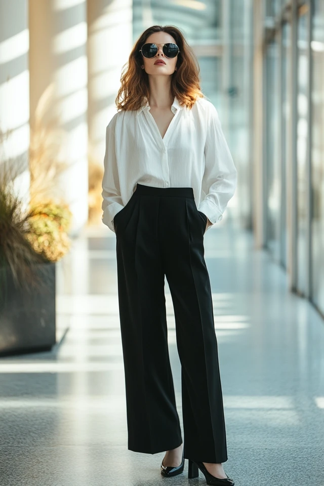 Tailored Wide-Leg Trousers for Modern Looks