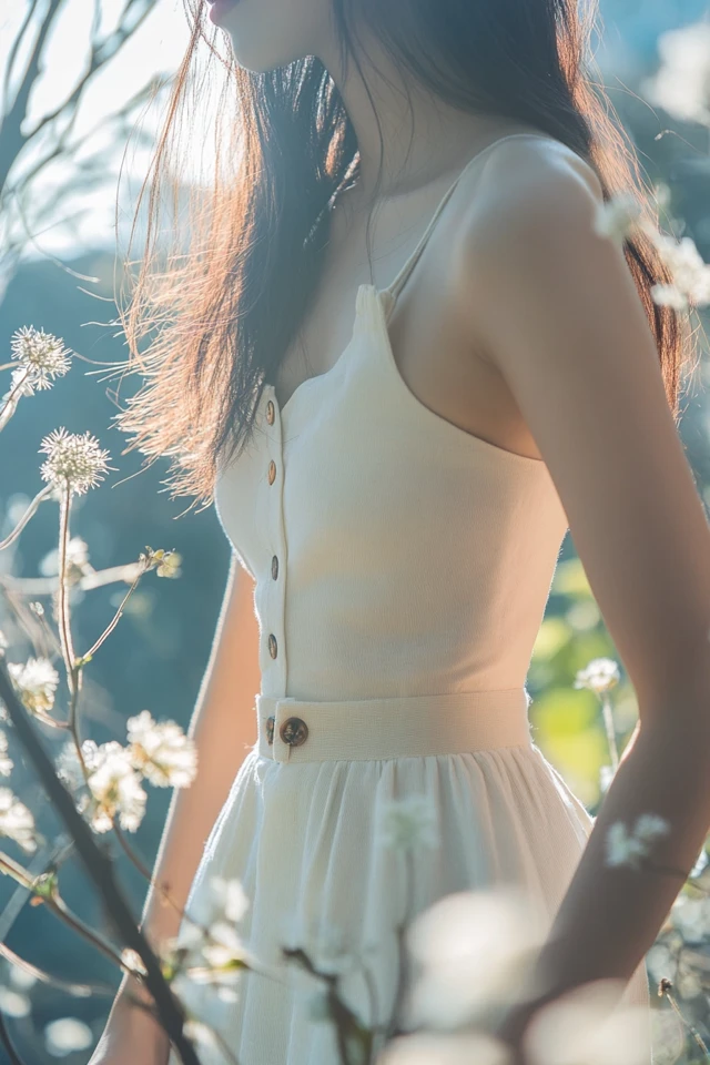 Cotton Button-Up Skirts for Warm Breezy Days