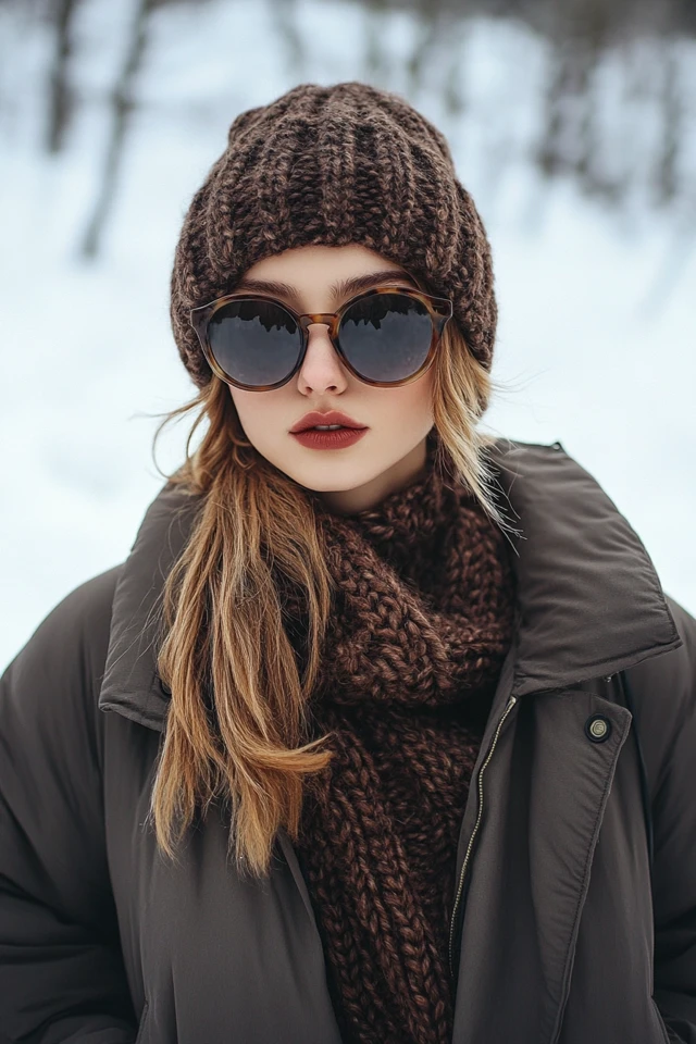 Chunky Knit Beanies for Extra Cold Winds